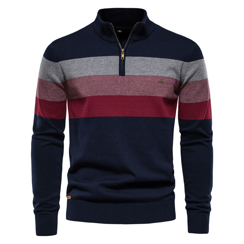 Perché i maglioni pullover da uomo con zip a un quarto sono la scelta migliore per comfort e stile