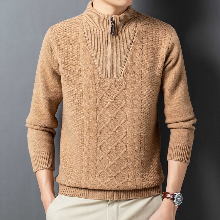 Perché il maglione con mezza cerniera in lana merino è un must nel tuo guardaroba