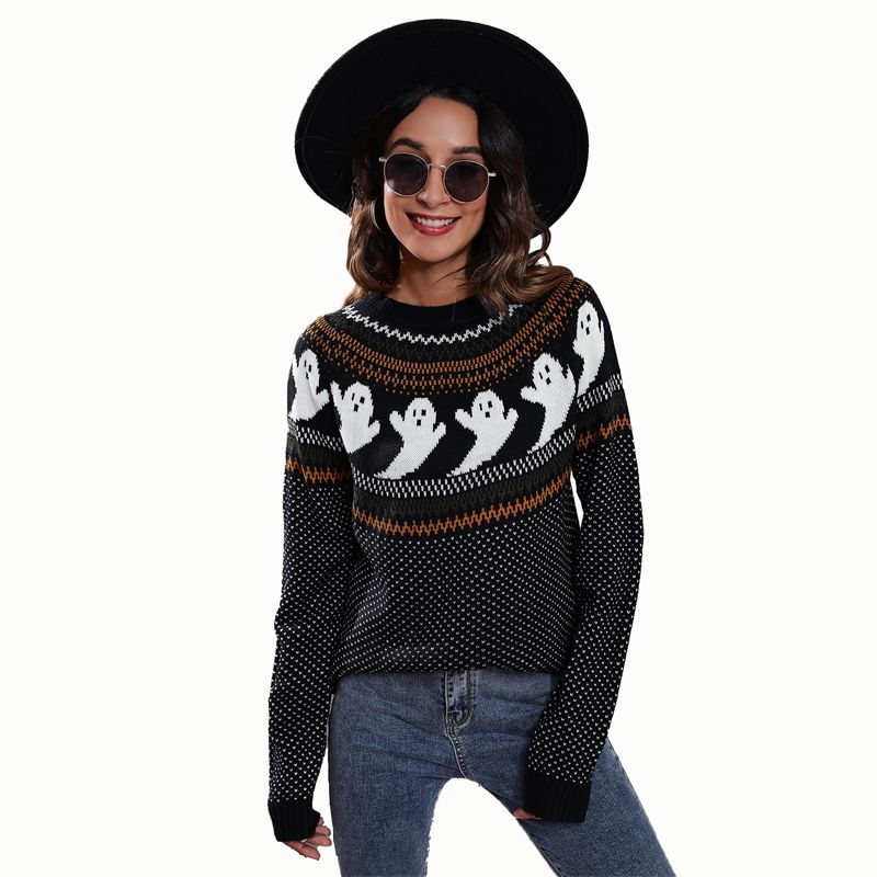 Donne per maglioni pullover a tema di Halloween