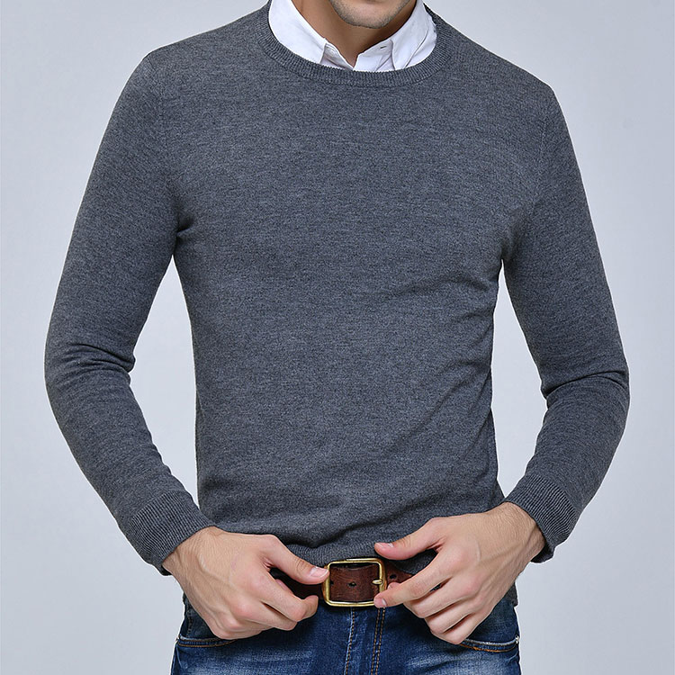 Maglione pullover girocollo da uomo