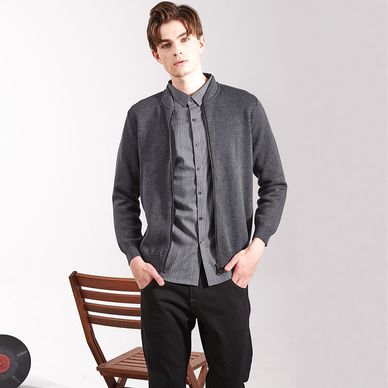 Maglione cardigan in cashmere taglie forti