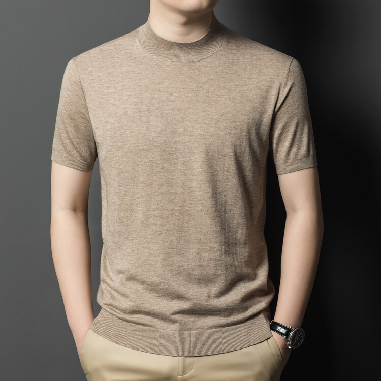 Maglione pullover a maniche a maniche corte